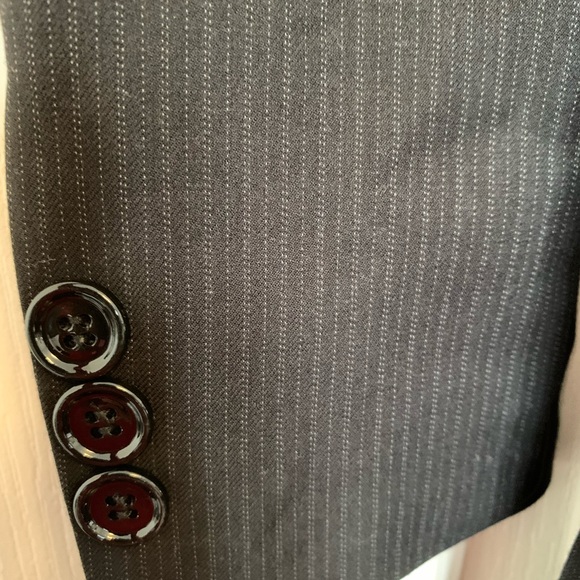 Black Blazer with pinstripe - Made in Italy - NEW - Picture 4 of 7